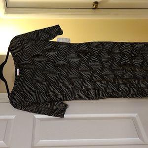LuLaRoe Elegant Collection Gold Sparkle Julia
